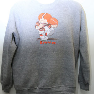 90's Vintage Jerzees "CLEVELAND BROWNS" Sweatshirt